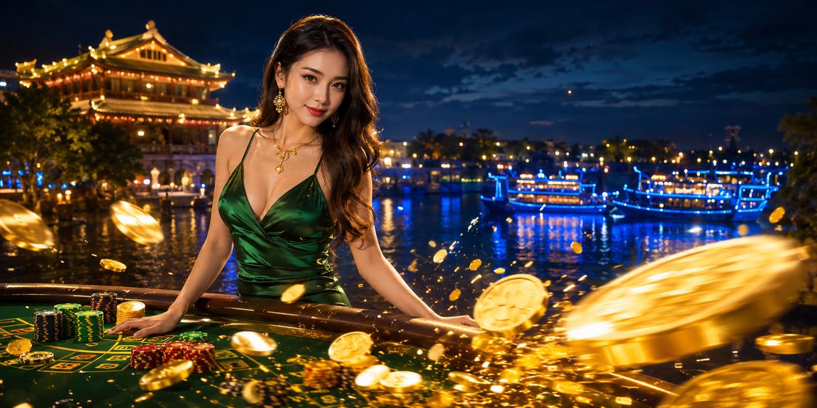 Người mẫu Việt Nam tại Huế với trang phục truyền thống tham gia trải nghiệm casino trực tuyến